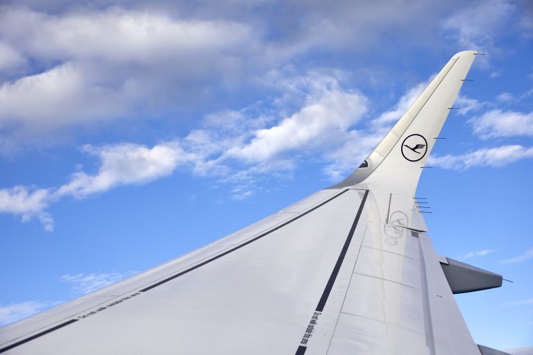 Airbus A320 winglet. München, den 27.09.2017